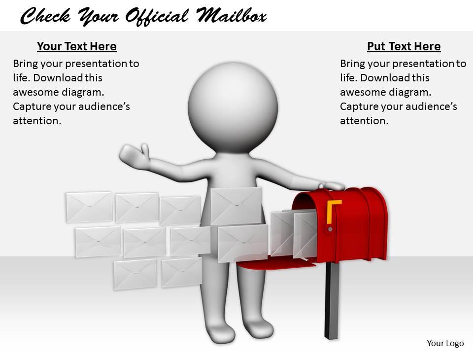 2413 check your official mailbox ppt graphics icons powerpoint Slide01