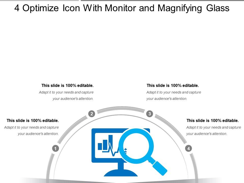 4 optimize icon with monitor and magnifying glass Slide01