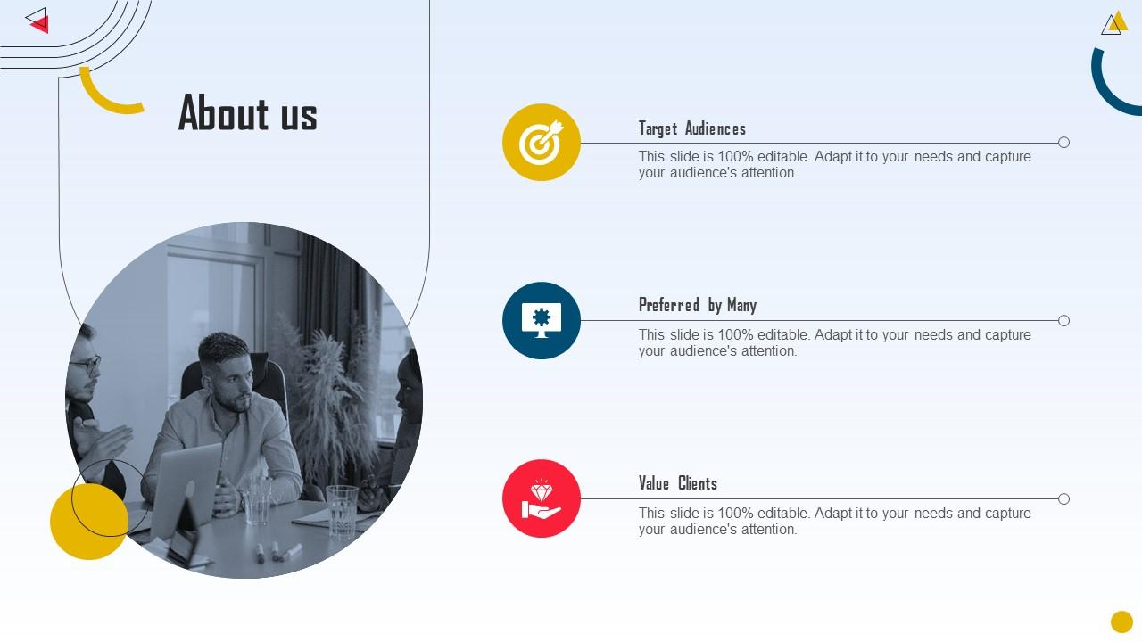 About Us Strategic Initiatives Playbook To Boost IT Performance Ppt Icon Designs Download