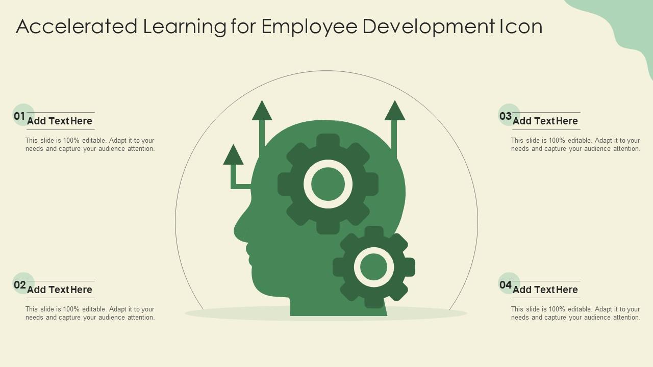 Accelerated Learning For Employee Development Icon Slide01