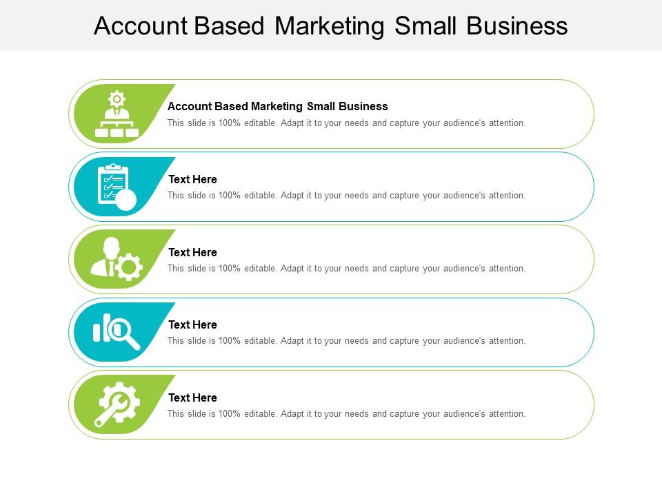 Account based marketing small business ppt powerpoint presentation icon cpb Slide01