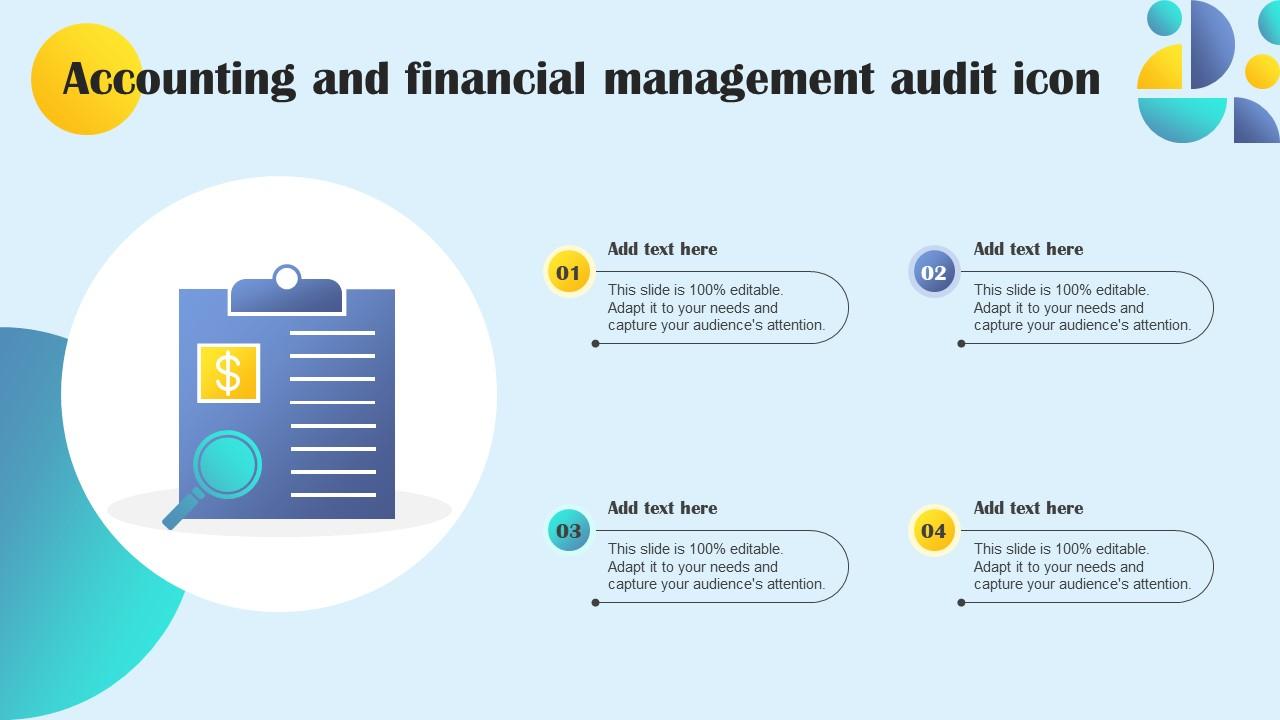 Accounting And Financial Management Audit Icon