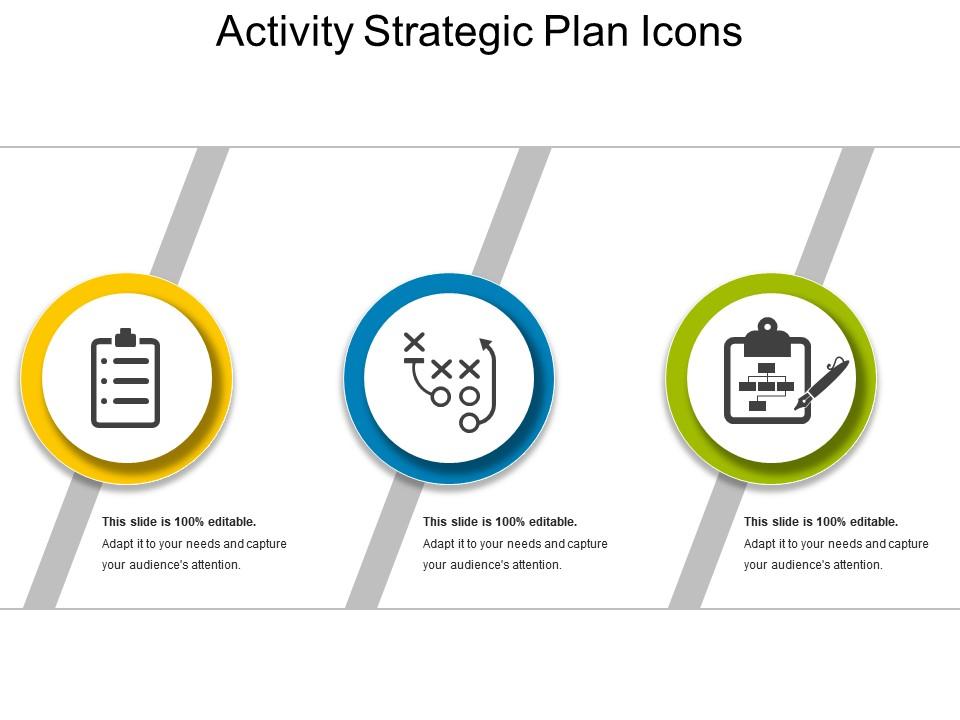 Activity strategic plan icons Slide01