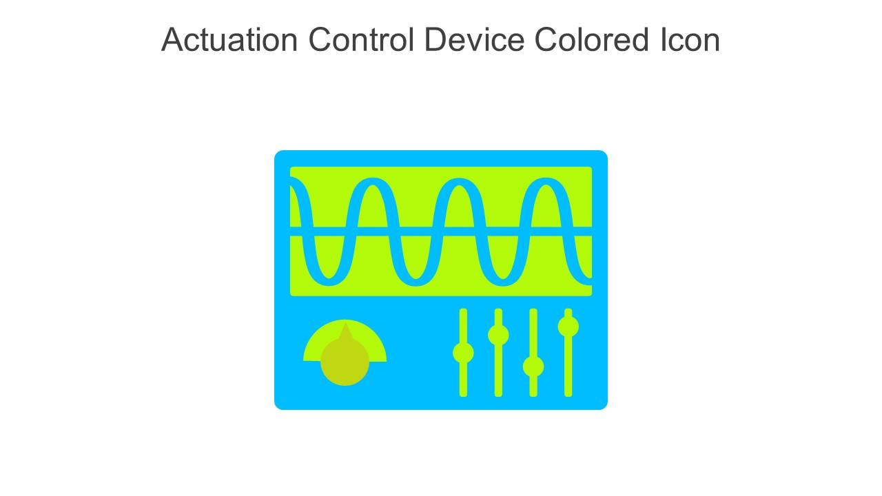 Actuation Control Device Colored Icon In Powerpoint Pptx Png And Editable Eps Format