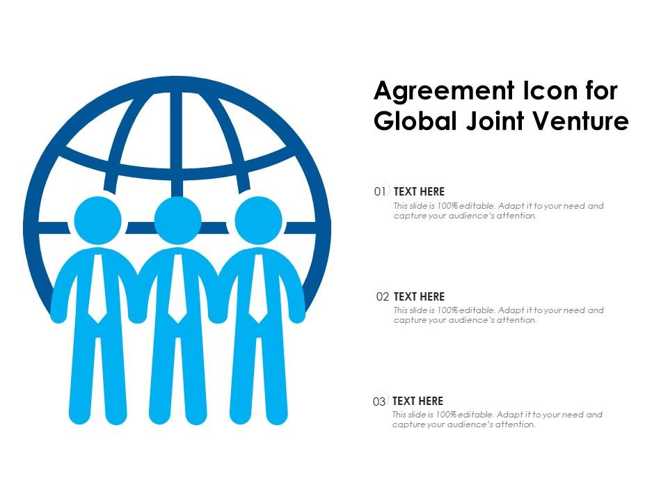 Agreement icon for global joint venture Slide01