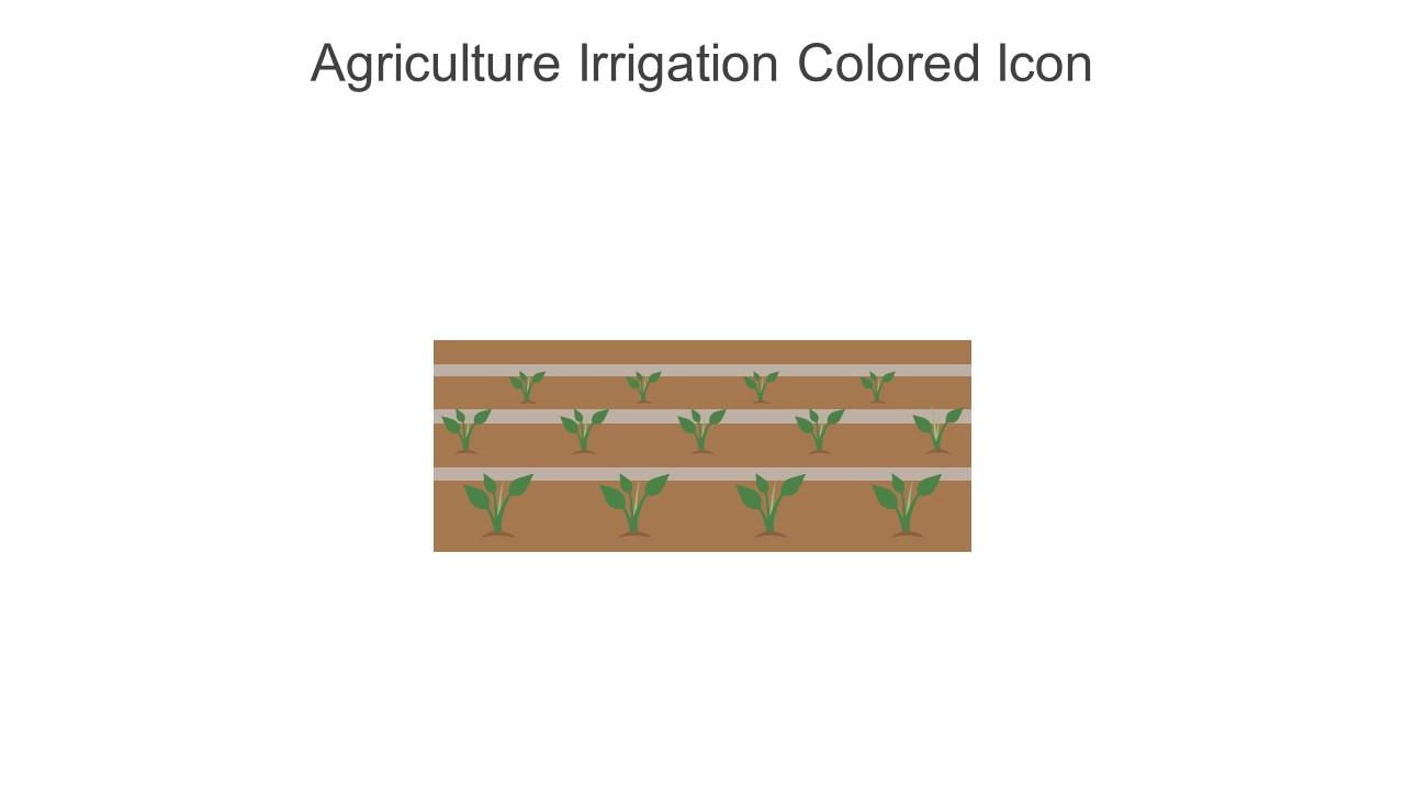 Agriculture Irrigation Colored Icon In Powerpoint Pptx Png And Editable Eps Format