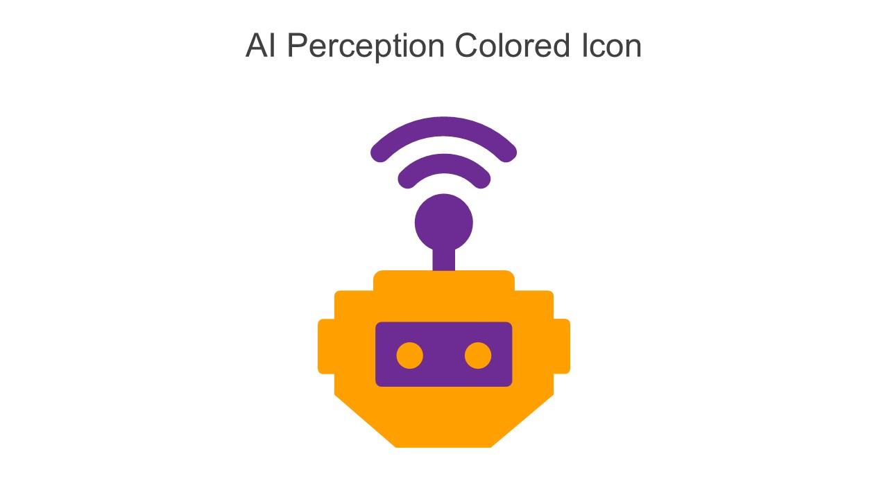 AI Perception Colored Icon In Powerpoint Pptx Png And Editable Eps Format