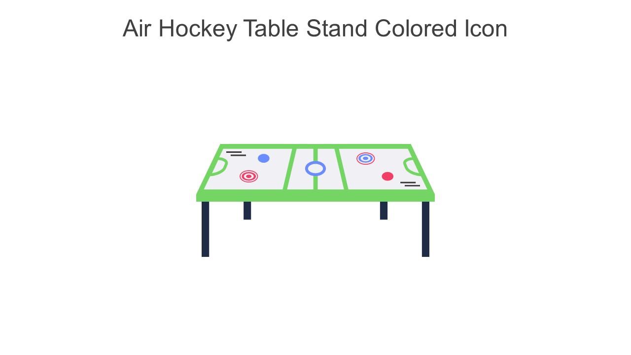 Air Hockey Table Stand Colored Icon In Powerpoint Pptx Png And Editable Eps Format Slide01