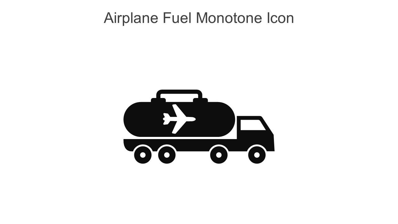 Airplane Fuel Monotone Icon In Powerpoint Pptx Png And Editable Eps Format Slide01