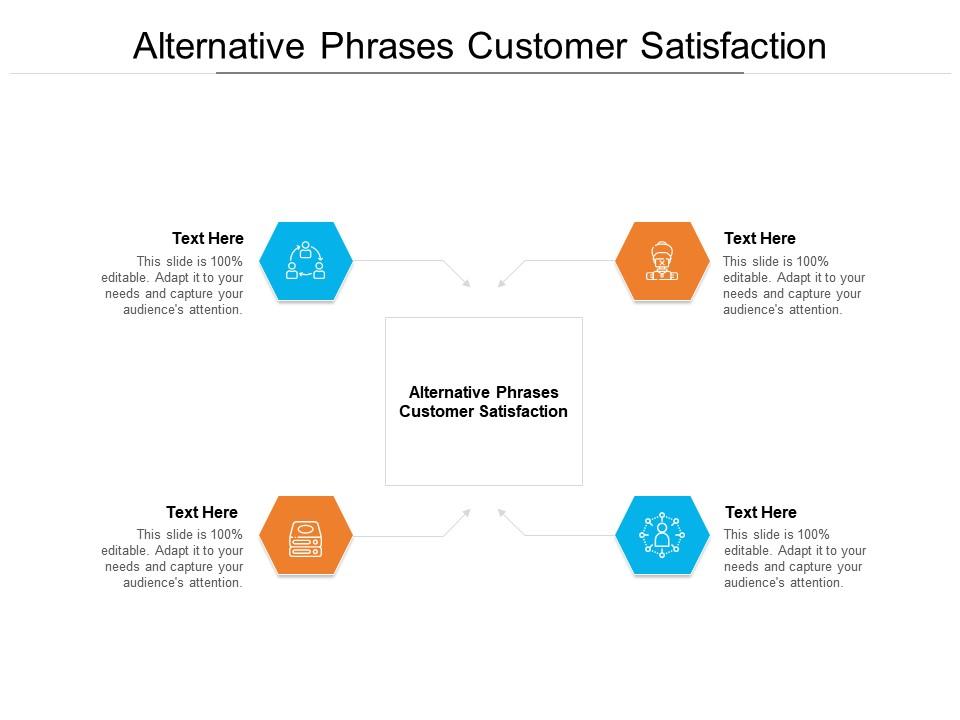 Alternative phrases customer satisfaction ppt powerpoint presentation icon show cpb Slide01