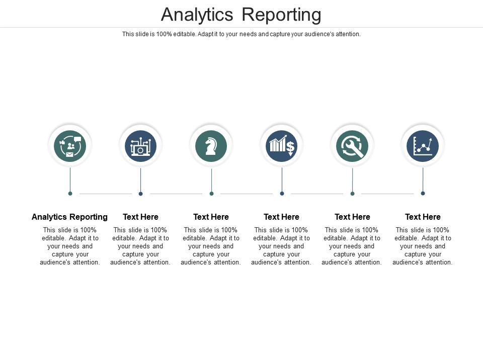 Analytics reporting ppt powerpoint presentation professional icon cpb Slide01