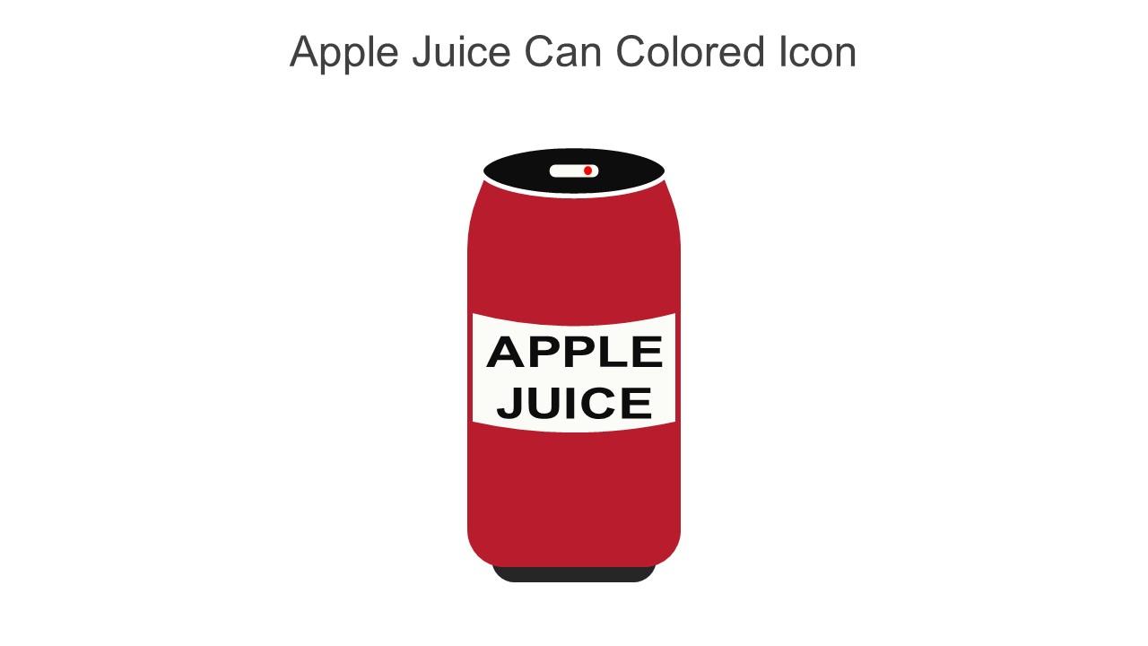 Apple Juice Can Colored Icon In Powerpoint Pptx Png And Editable Eps Format