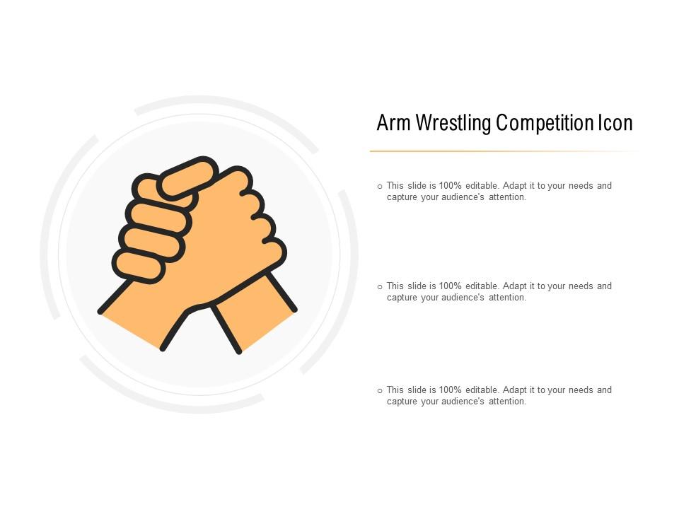 Arm wrestling competition icon Slide01