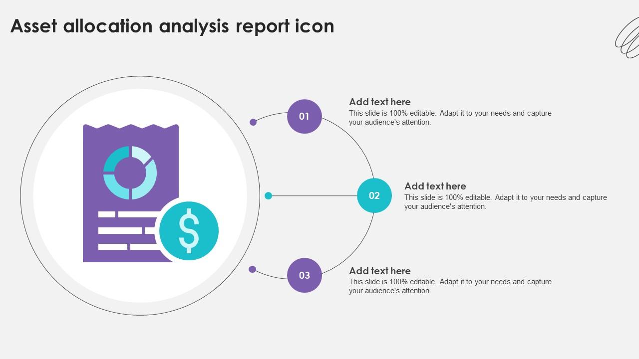 Asset Allocation Analysis Report Icon