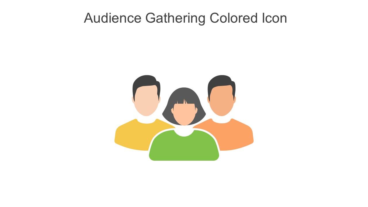 Audience Gathering Colored Icon In Powerpoint Pptx Png And Editable Eps Format Slide01