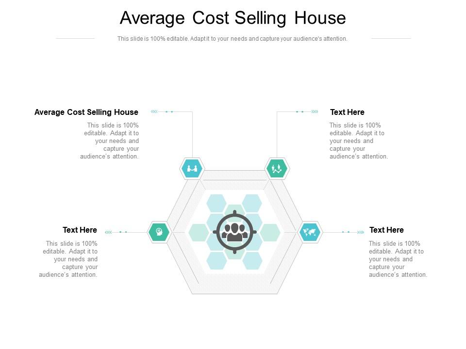 Average cost selling house ppt powerpoint presentation icon structure cpb Slide01