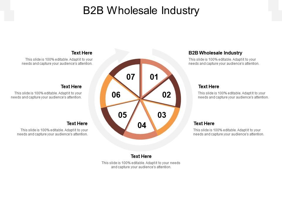 B2b wholesale industry ppt powerpoint presentation infographic template icon cpb Slide01