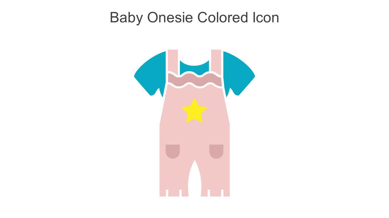 Baby Onesie Colored Icon In Powerpoint Pptx Png And Editable Eps Format