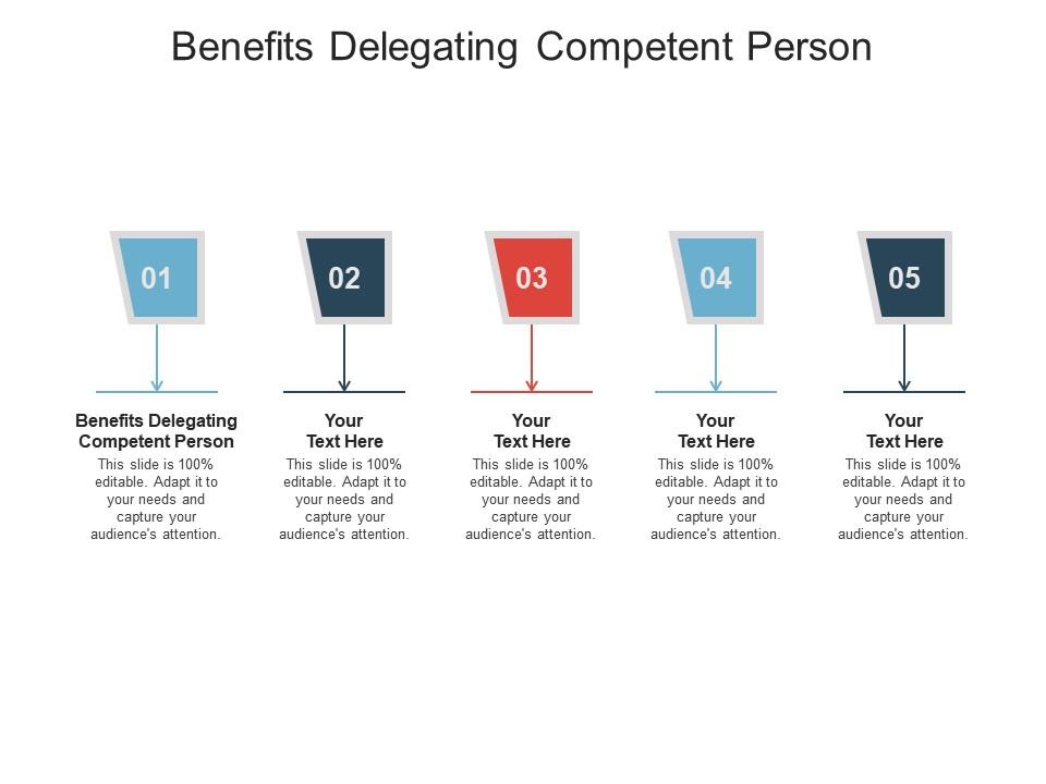 Benefits delegating competent person ppt powerpoint presentation icon example introduction cpb Slide01