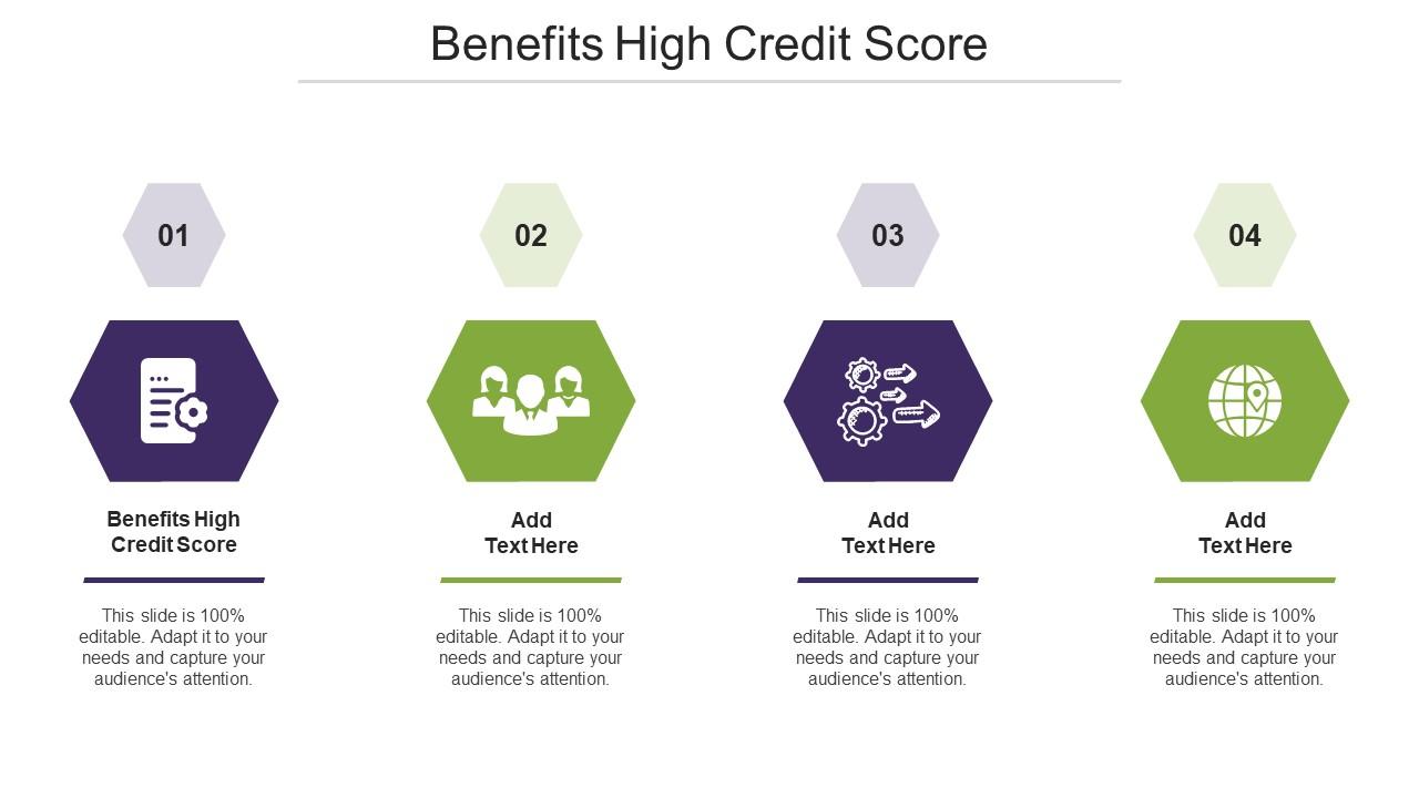 Benefits High Credit Score Ppt Powerpoint Presentation Professional Icon Cpb Slide01