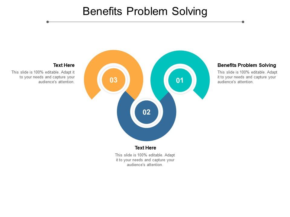 Benefits problem solving ppt powerpoint presentation inspiration icon cpb Slide01