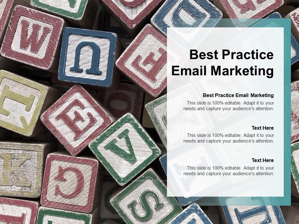 Best practice email marketing ppt powerpoint presentation icon summary cpb Slide01