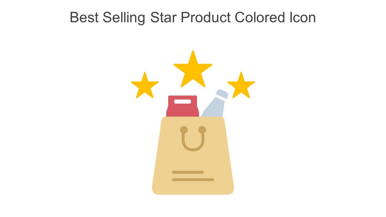 Best Selling Star Product Colored Icon In Powerpoint Pptx Png And Editable Eps Format Slide01