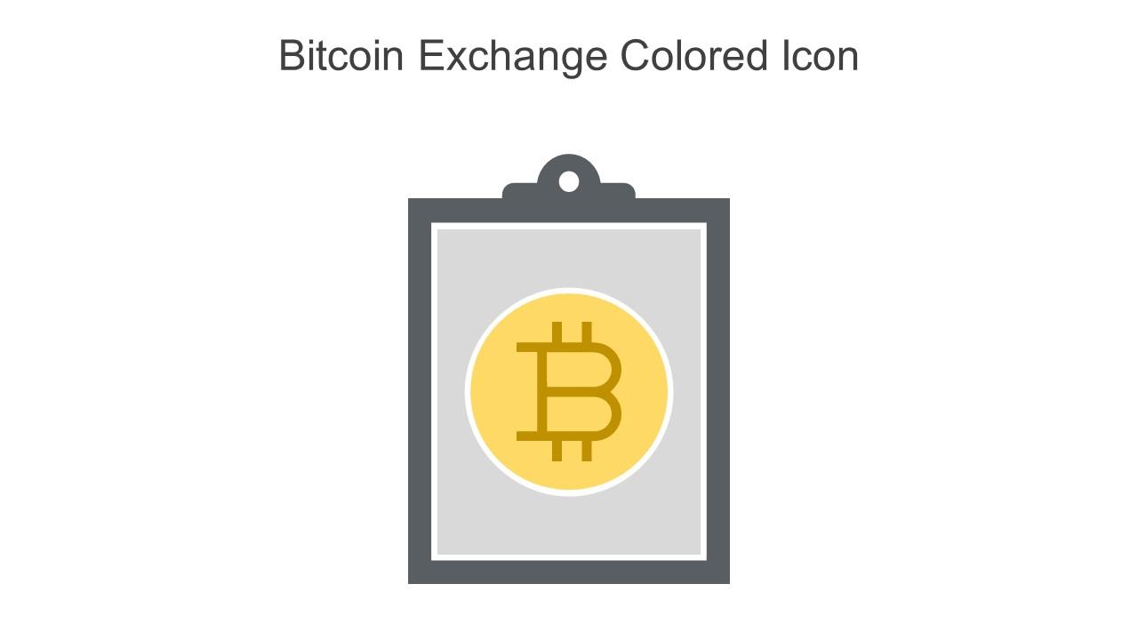 Bitcoin Exchange Colored Icon In Powerpoint Pptx Png And Editable Eps Format Slide01