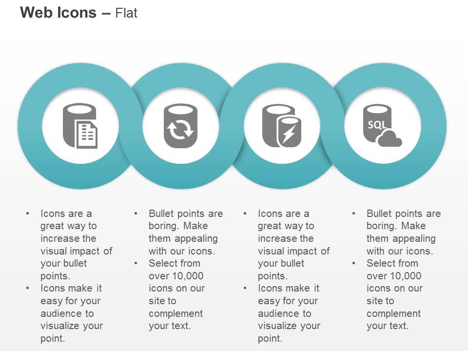Bj database sql server database management ppt icons graphics Slide01