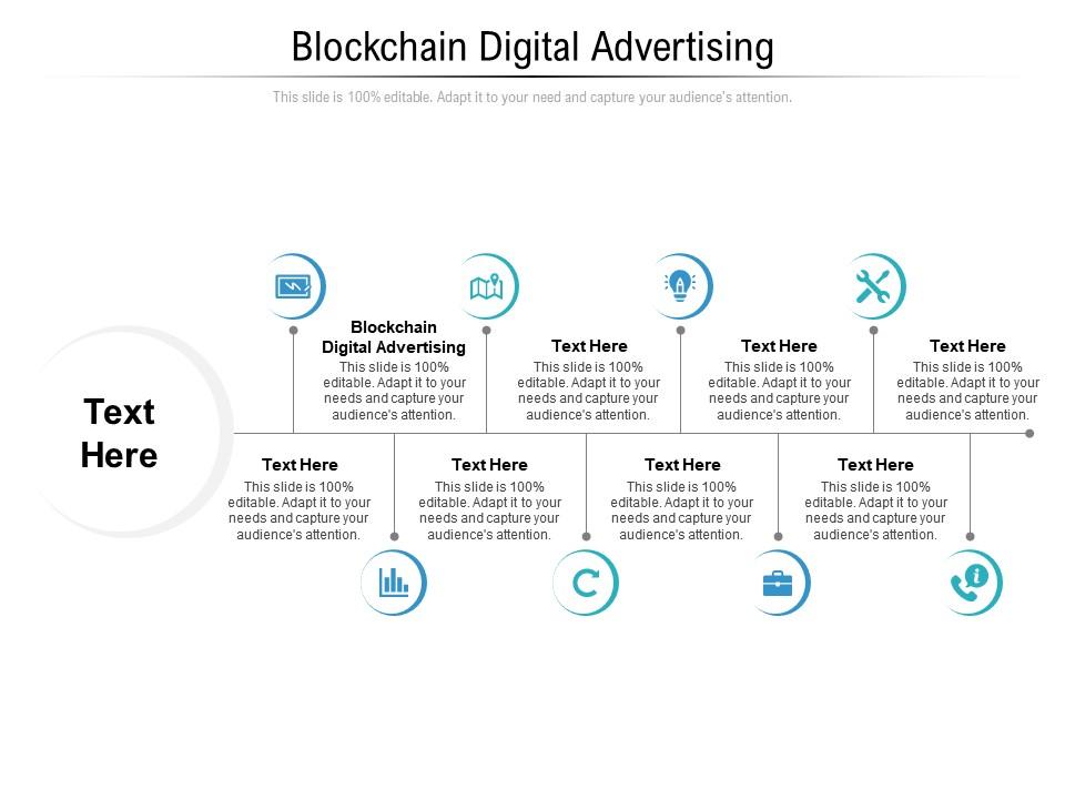 Blockchain digital advertising ppt powerpoint presentation icon good cpb Slide01