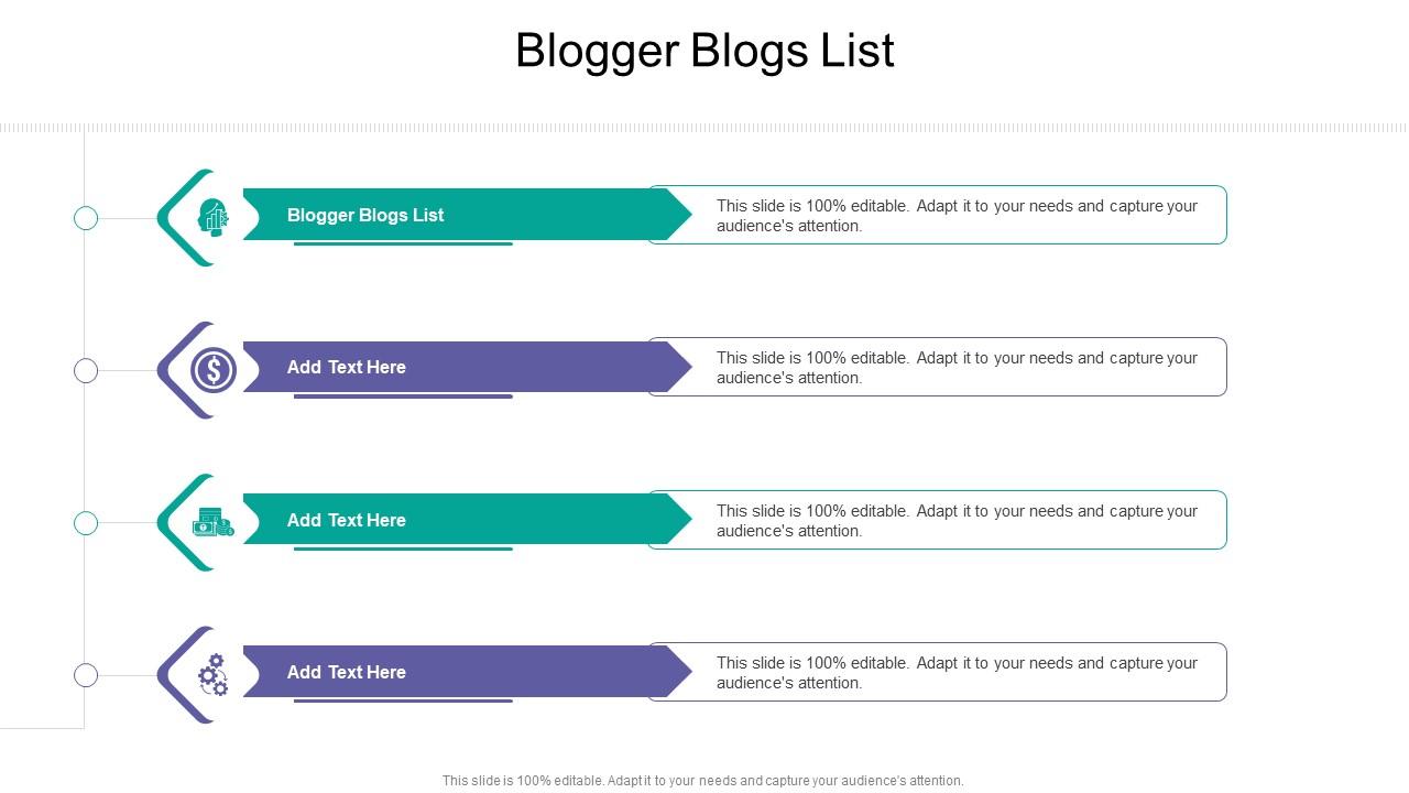 Blogger Blogs Listin Powerpoint And Google Slides Cpb