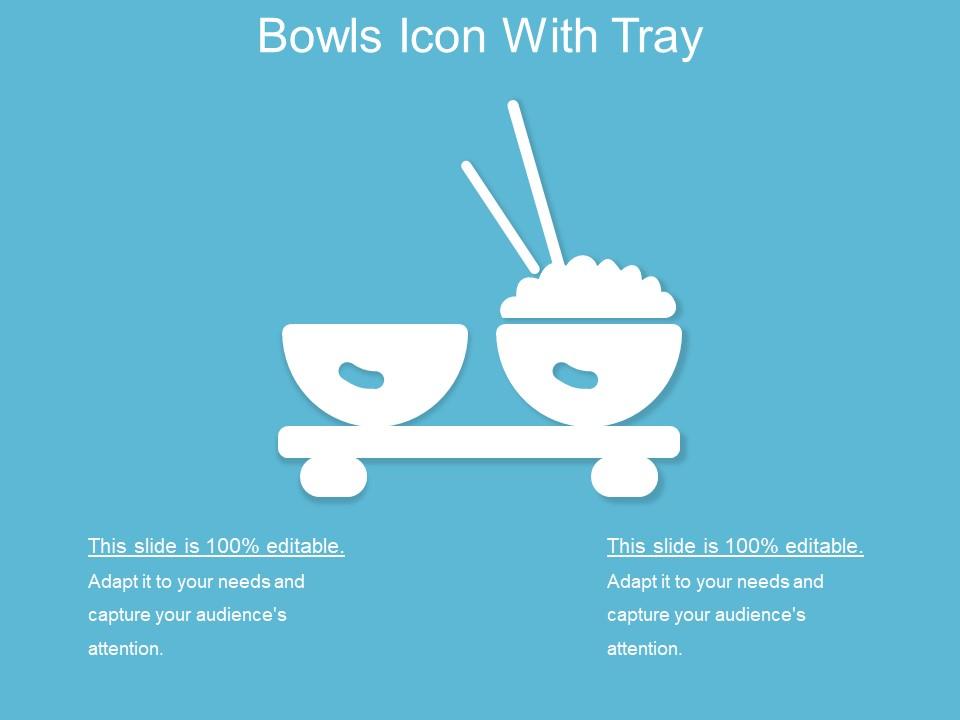 Bowls icon with tray Slide01