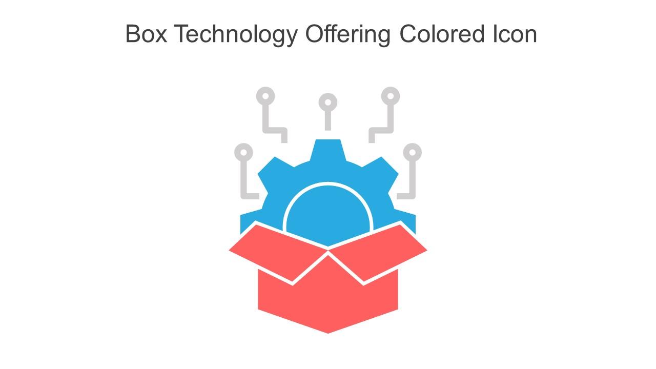 Box Technology Offering Colored Icon In Powerpoint Pptx Png And Editable Eps Format Slide01