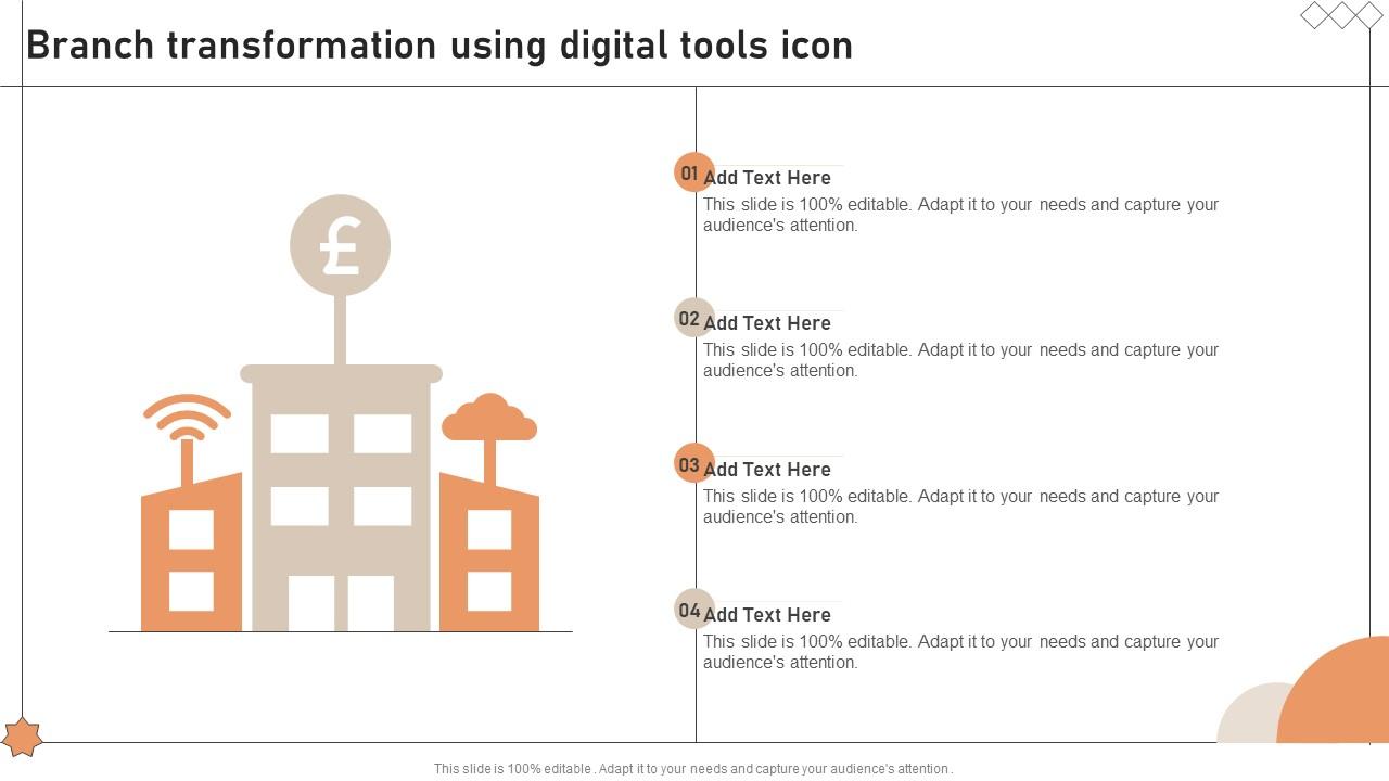 Branch Transformation Using Digital Tools Icon