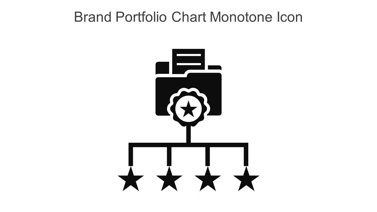 Brand Portfolio Chart Monotone Icon In Powerpoint Pptx Png And Editable Eps Format Slide01