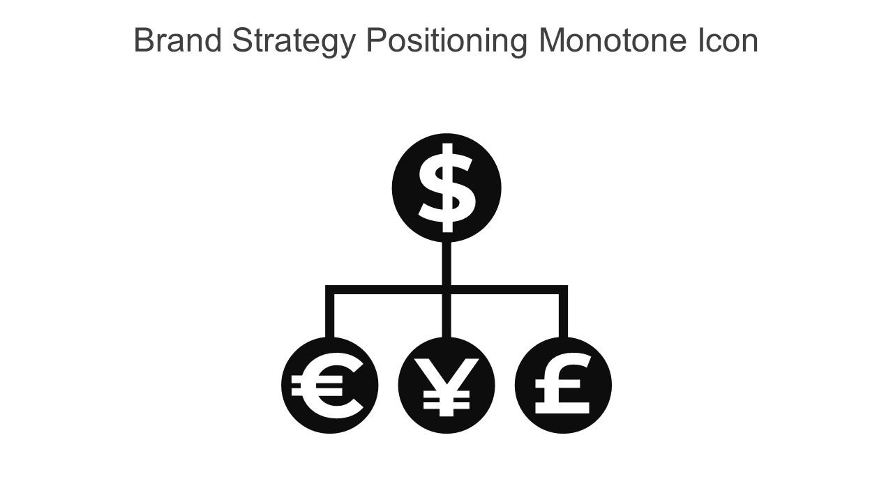 Brand Strategy Positioning Monotone Icon In Powerpoint Pptx Png And Editable Eps Format