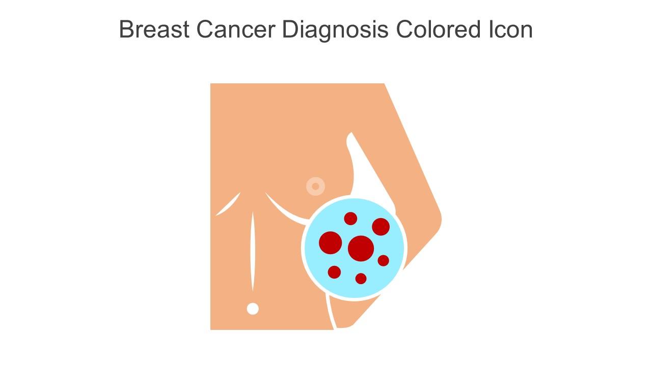 Breast Cancer Diagnosis Colored Icon In Powerpoint Pptx Png And Editable Eps Format