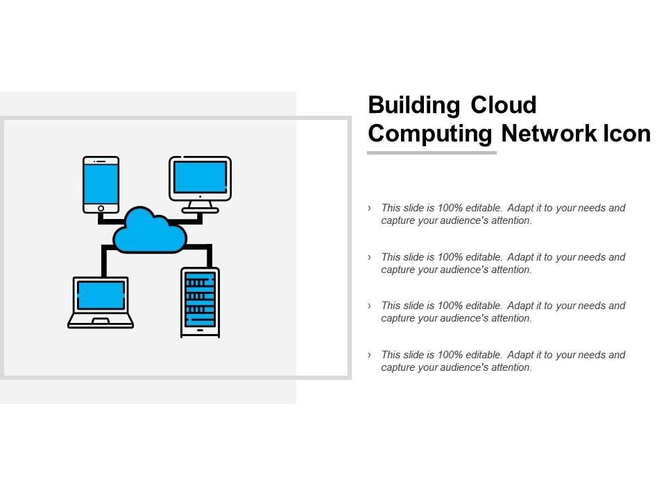 Building cloud computing network icon Slide01