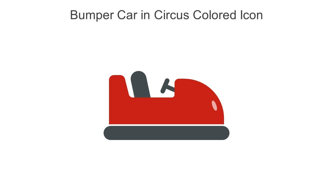 Bumper Car In Circus Colored Icon In Powerpoint Pptx Png And Editable Eps Format Slide01