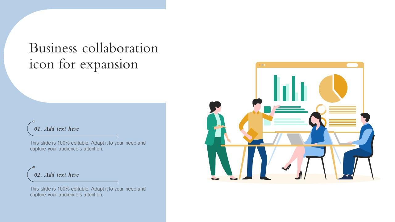 Business Collaboration Icon For Expansion Slide01