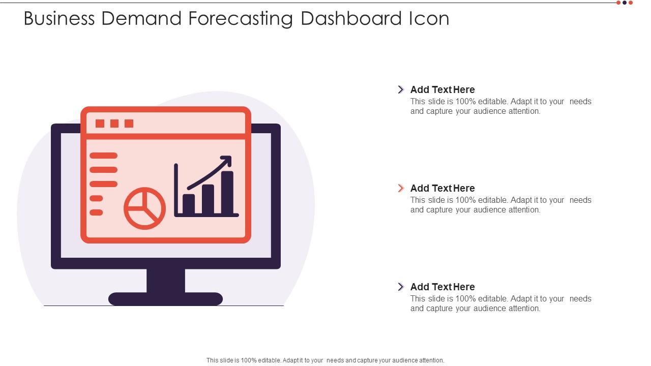 Business Demand Forecasting Dashboard Icon Slide01