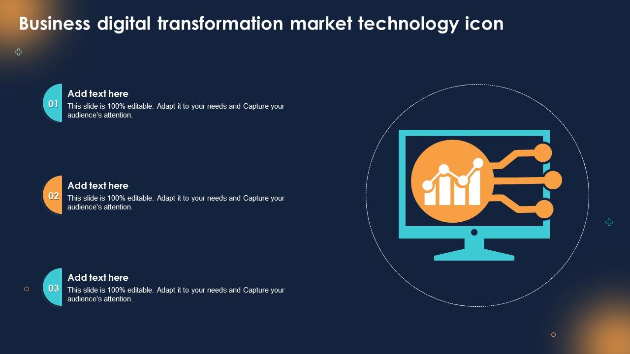 Business Digital Transformation Market Technology Icon
