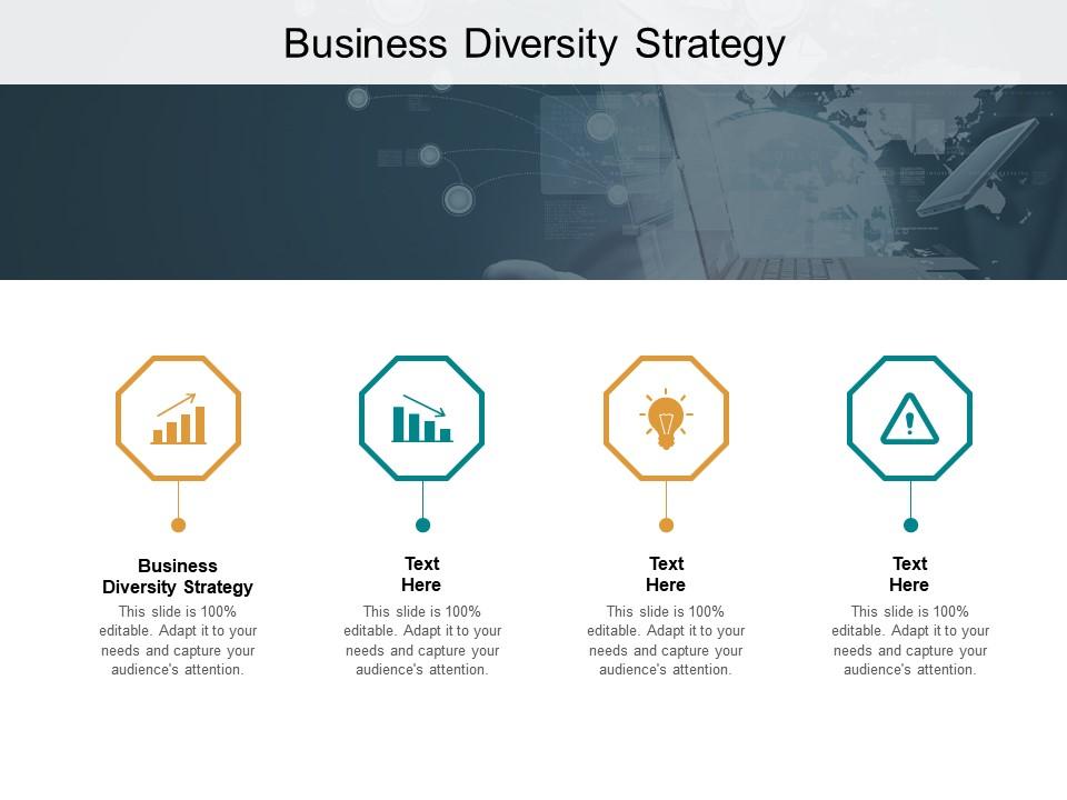 Business diversity strategy ppt powerpoint presentation icon graphics design cpb Slide01