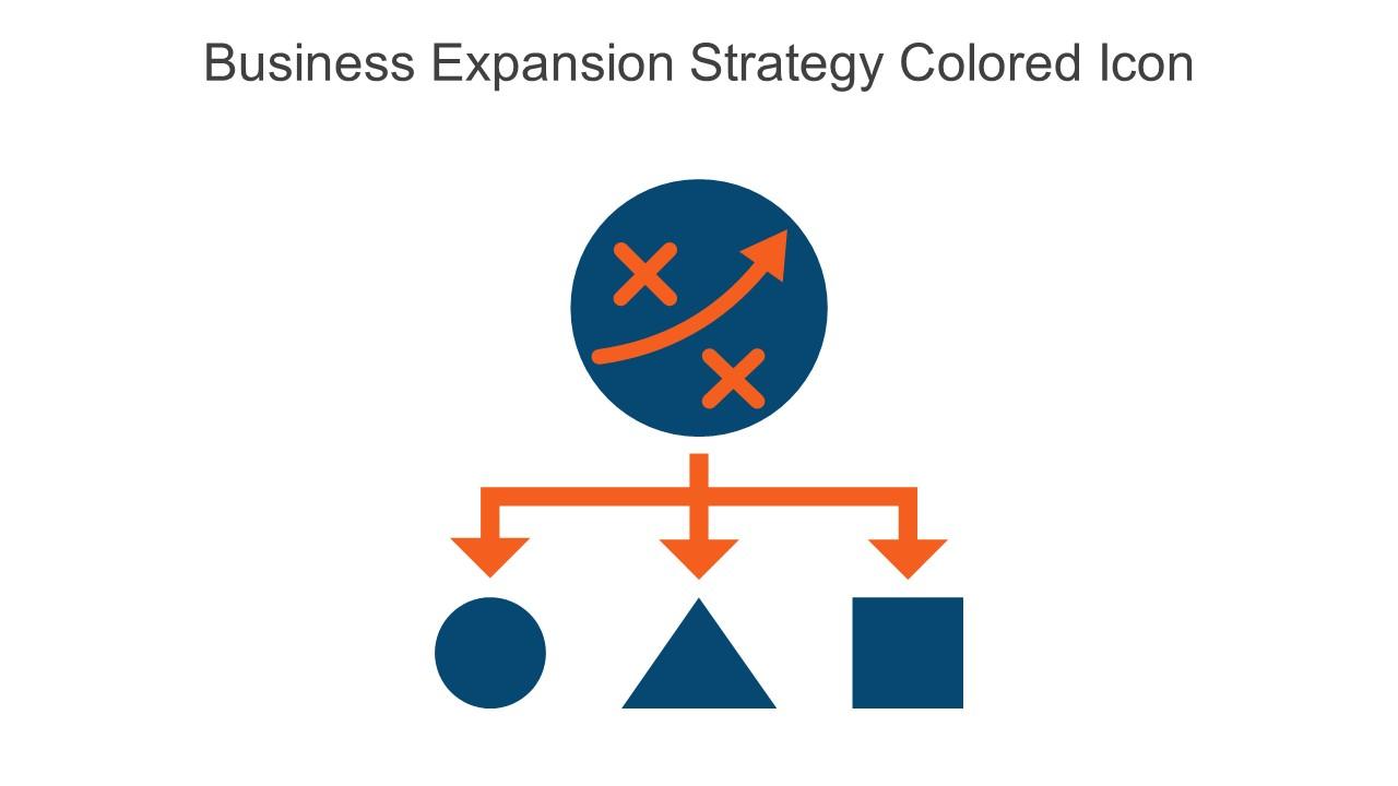 Business Expansion Strategy Colored Icon In Powerpoint Pptx Png And Editable Eps Format Slide01