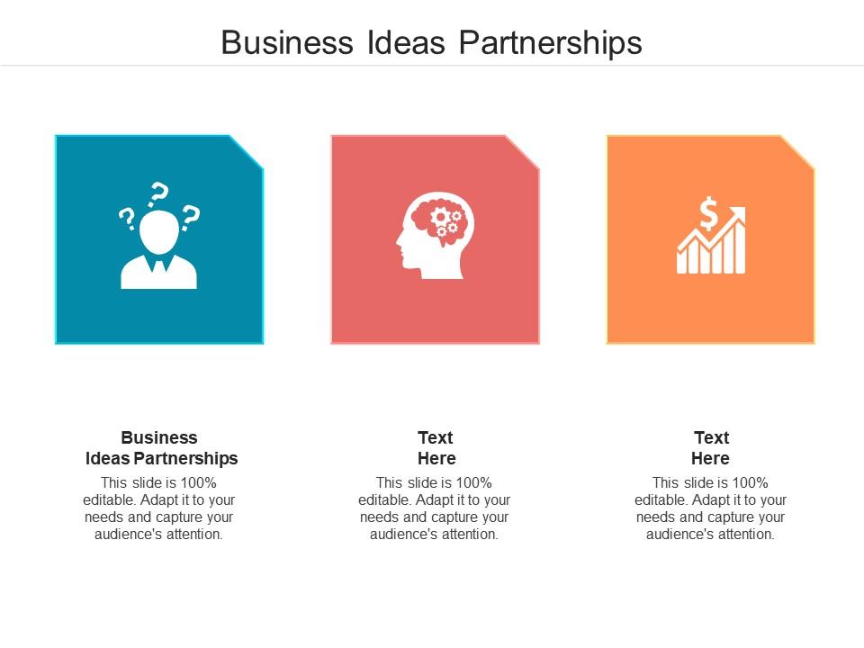 Business ideas partnerships ppt powerpoint presentation icon portfolio cpb Slide01
