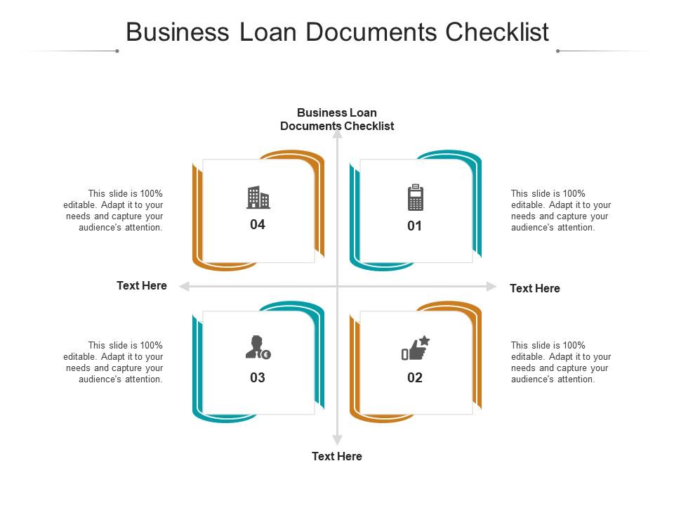 Business loan documents checklist ppt powerpoint presentation model icons cpb Slide01