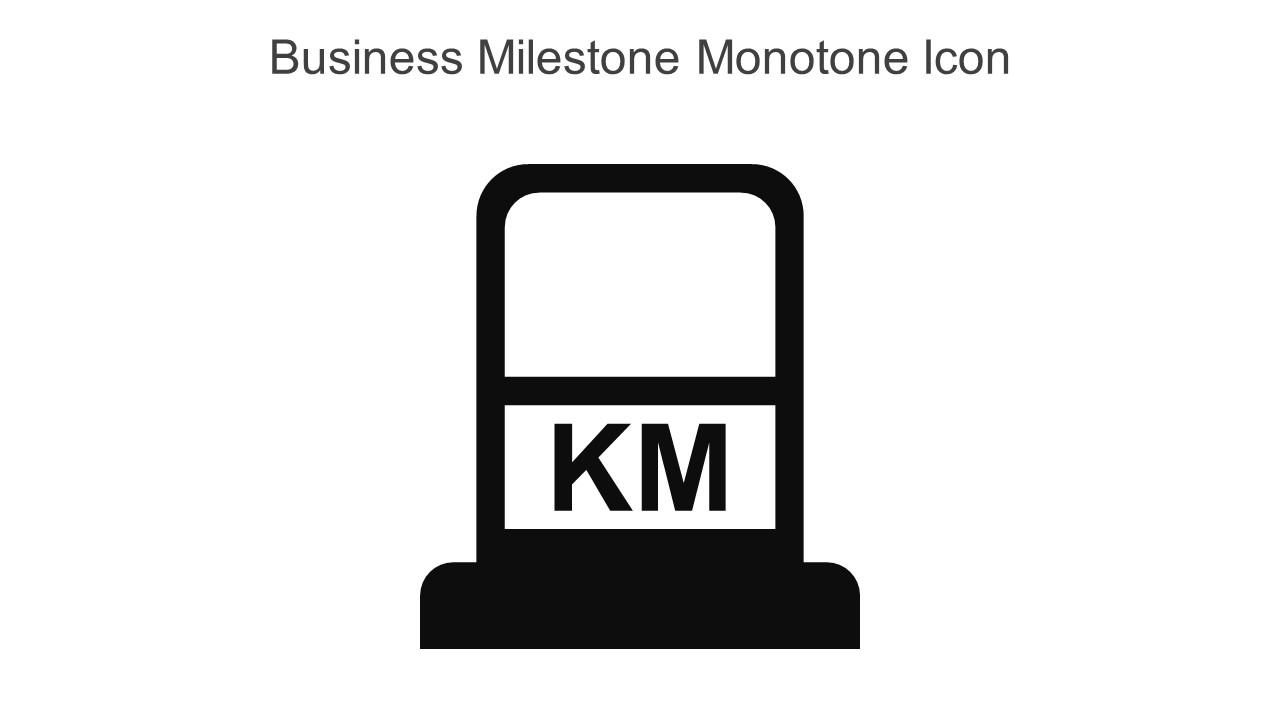 Business Milestone Monotone Icon In Powerpoint Pptx Png And Editable Eps Format Slide01