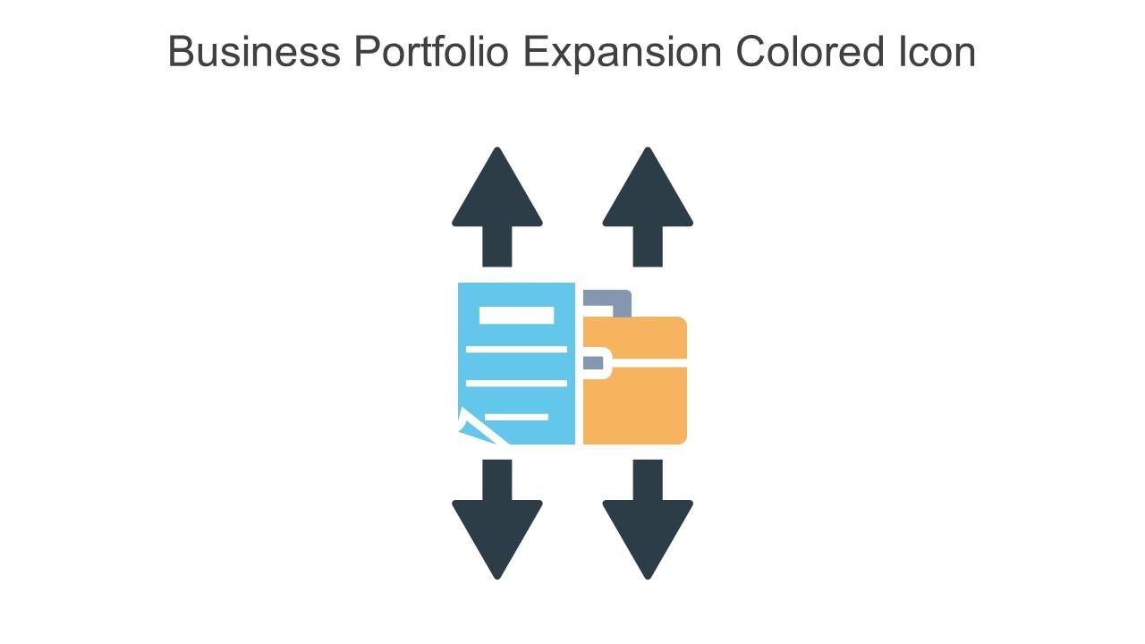 Business Portfolio Expansion Colored Icon In Powerpoint Pptx Png And Editable Eps Format Slide01