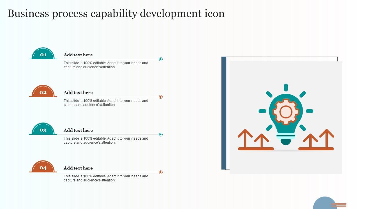 Business Process Capability Development Icon