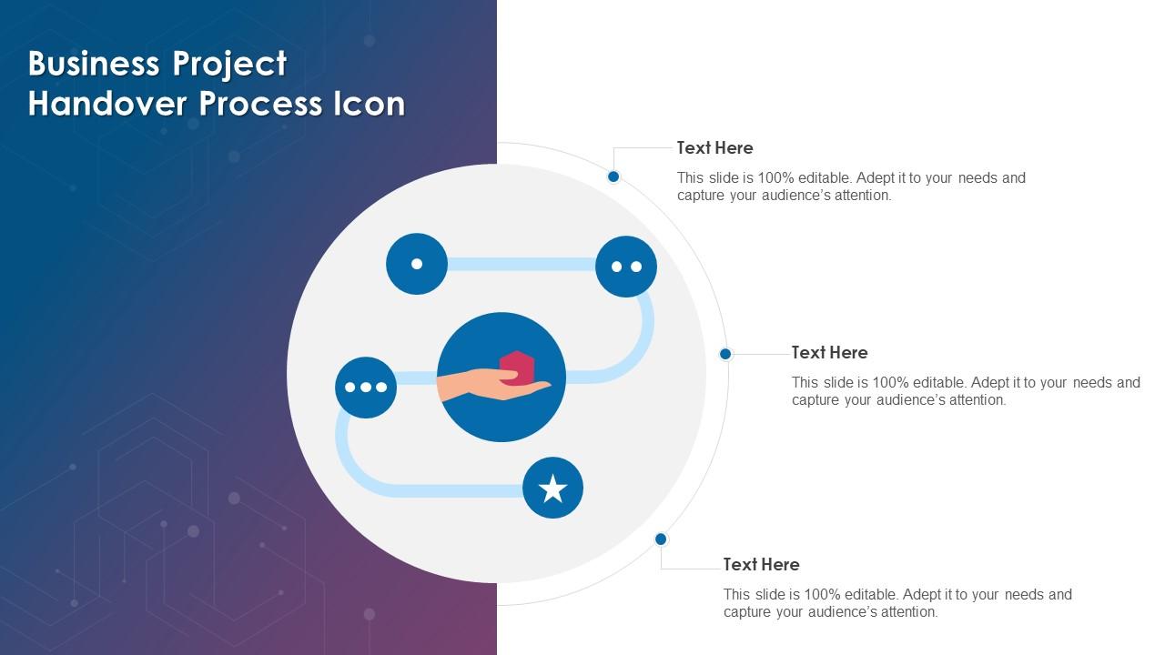Business Project Handover Process Icon Slide01